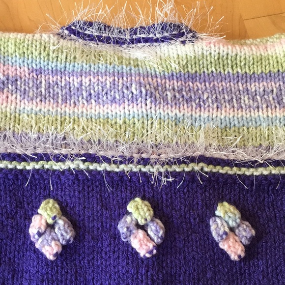 HANDKNIT By Marlis Erikson Toddler Cardigan Sweater - Picture 10 of 17